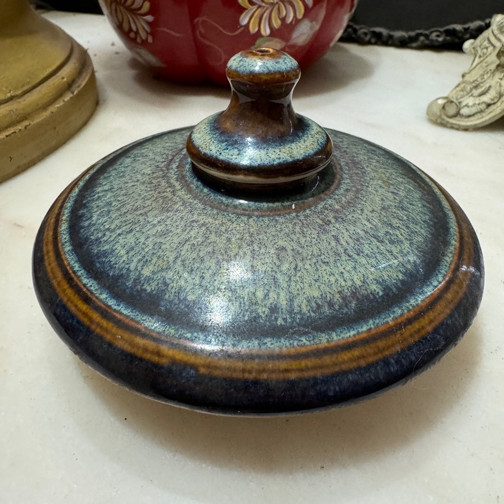 Art Studio Pottery Oil/Incense Lamp by Bill Campbell